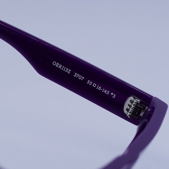 Off-White OERI13Z CHANDLER 3707 Sunglasses Purple Square Frame, Grey Lenses main image 10